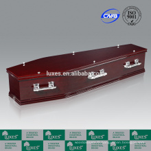 LUXES papier acajou cercueil vente populaire australien cercueils